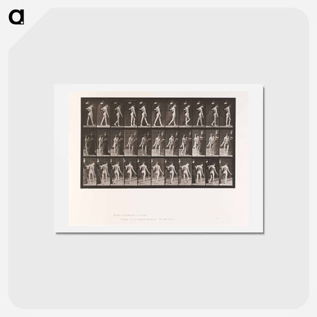 アートポストカード-Collotype of a Girl with Nurse
 - エドワード マイブリッジ Postcard.