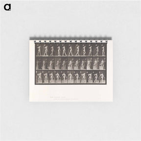 アートメモ帳-Collotype of a Girl with Nurse
 - エドワード マイブリッジ Memo.