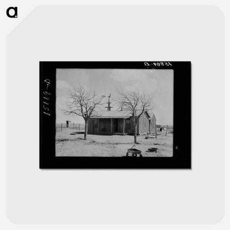アートポストカード-Carrick Snodgrass Home
 - ラッセル リー Postcard.