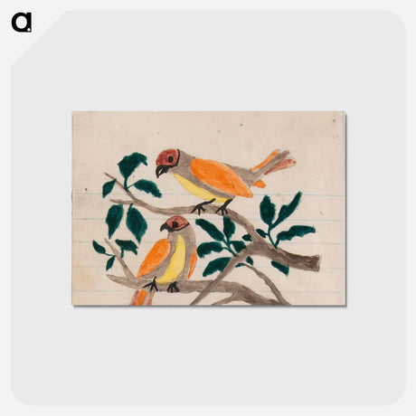アートポストカード-Two Birds
 - バーンズ・コレクション Postcard.