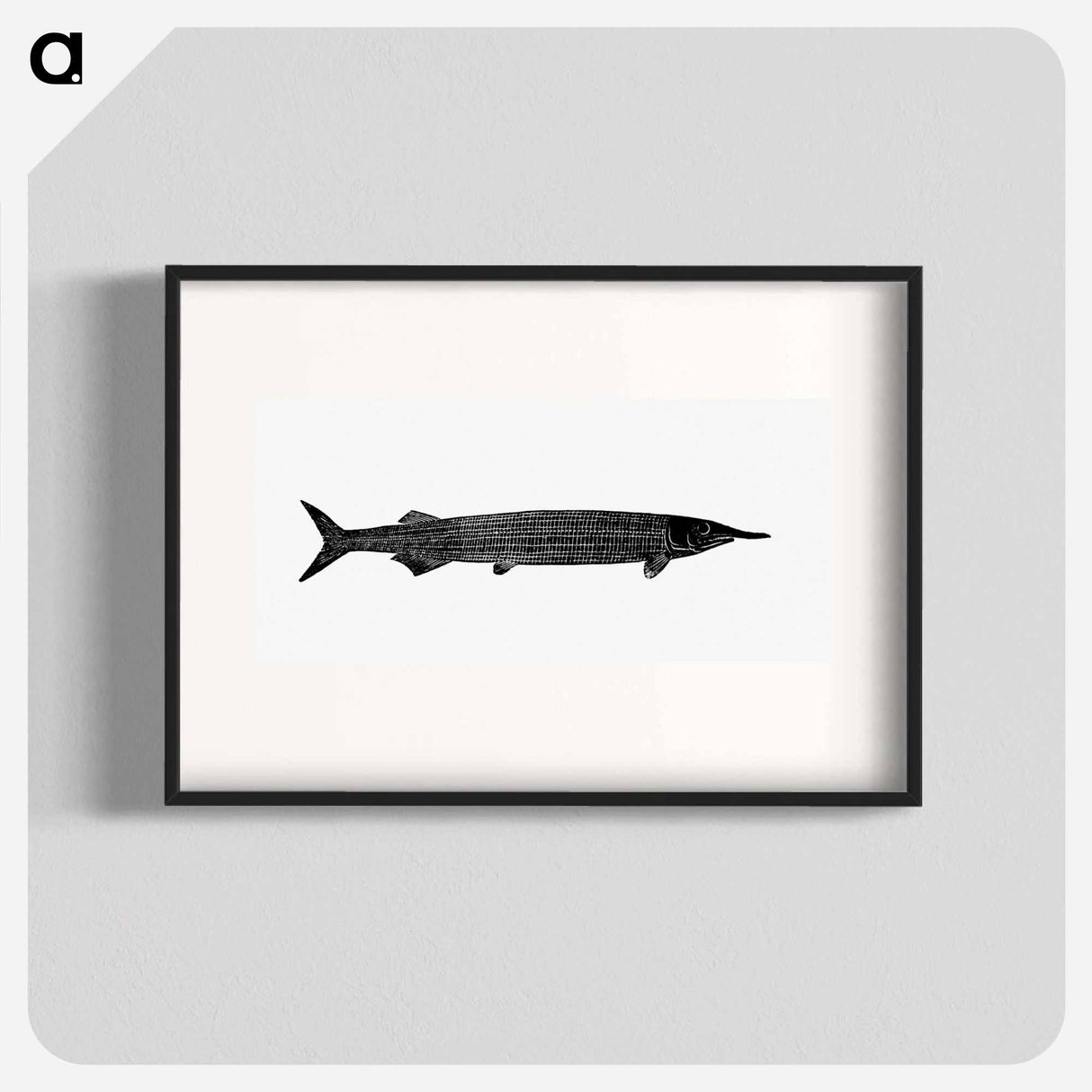 アートポスター-Fish from Manual Of Geology
 - 大英図書館 Poster.