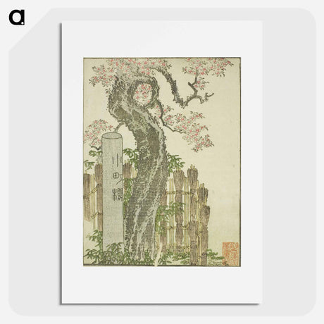 アートポスター-Hokusai's Fine Views of the Eastern Capital at a Glance - 葛飾 北斎 Poster.