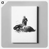アートパネル-Leaf Cleaning from Sing-Song
 - 大英図書館 Canvas.