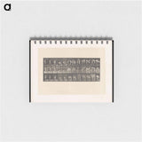 アートメモ帳-Putting on a Shoe
 - エドワード マイブリッジ Memo.