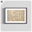 アートポスター-Random sketches by Hokusai volumes 1 to 11 - 葛飾 北斎 Poster.