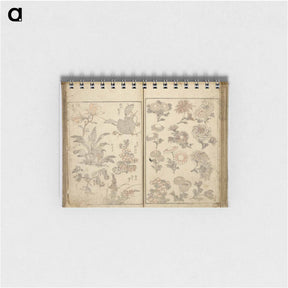 アートメモ帳-Random sketches by Hokusai volumes 1 to 11 - 葛飾 北斎 Memo.
