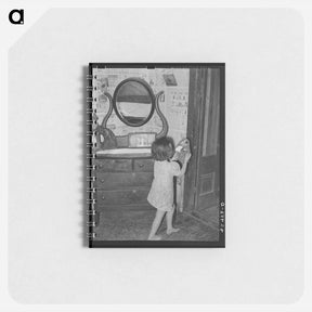 アートメモ帳-House. Big Falls, Minnesota
 - ラッセル リー Memo.