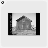 アートポストカード-House. Big Falls, Minnesota
 - ラッセル リー Postcard.