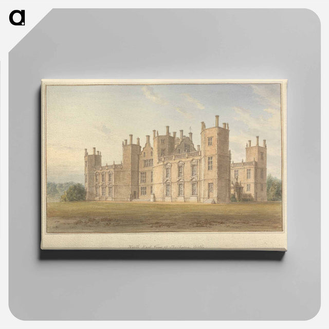 アートパネル-North East View of Sherborne Castle
 - イェール大学アートギャラリー Canvas.