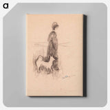 アートパネル-Figure and Dog
 - バーンズ・コレクション Canvas.
