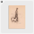 アートポストカード-Figure and Dog
 - バーンズ・コレクション Postcard.