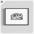 アートポスター-House from The History and Gazetteer of the County of Derby
 - 大英図書館 Poster.