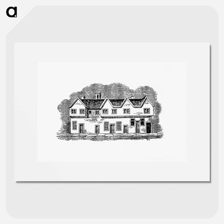アートポスター-House from The History and Gazetteer of the County of Derby
 - 大英図書館 Poster.