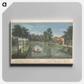 アートパネル-A View of the Bridge upon the Canal in Lord Burlington's Garden at Chiswick
 - イェール大学アートギャラリー Canvas.