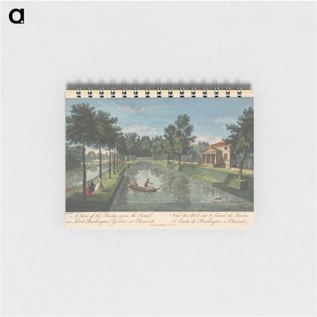 アートメモ帳-A View of the Bridge upon the Canal in Lord Burlington's Garden at Chiswick
 - イェール大学アートギャラリー Memo.