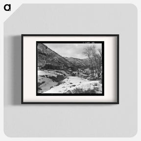 アートポスター-Untitled photo, possibly related to: Utah coal mining town. Consumers, near Price, Utah. "Dumping grounds of the West" - ドロテア ラング Poster.