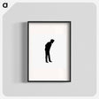 アートポスター-Male Silhouette from Michael's Crag
 - 大英図書館 Poster.