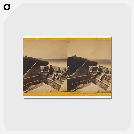 アートポストカード-Golden Gate, from Alcatraz Island
 - エドワード マイブリッジ Postcard.