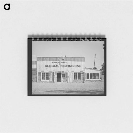 アートメモ帳-Combination Henhouse and Privy
 - ラッセル リー Memo.
