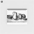 アートメモ帳-Antique Potteries from The Little Pittoresco
 - 大英図書館 Memo.