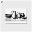 アートポストカード-Antique Potteries from The Little Pittoresco
 - 大英図書館 Postcard.