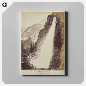 アートパネル-Yo-Sem-i-te Valley, California
 - エドワード マイブリッジ Canvas.