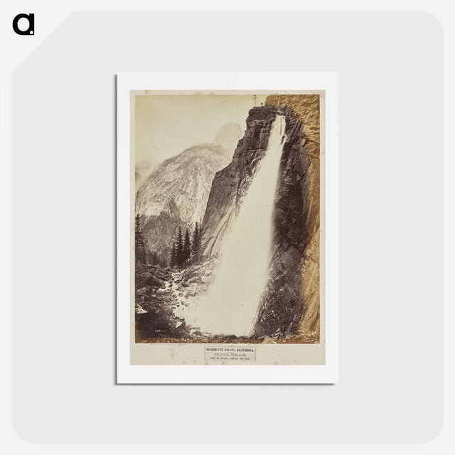 アートポストカード-Yo-Sem-i-te Valley, California
 - エドワード マイブリッジ Postcard.
