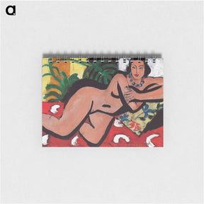 アートメモ帳-Reclining Nude with Blue Eyes - アンリ マティス Memo.