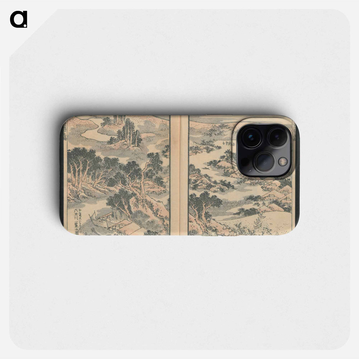 Hokusai's Transmitting the Spirit, Revealing the Form of Things: Hokusai Sketchbooks, volume 15 - 葛飾 北斎 Phone Case.