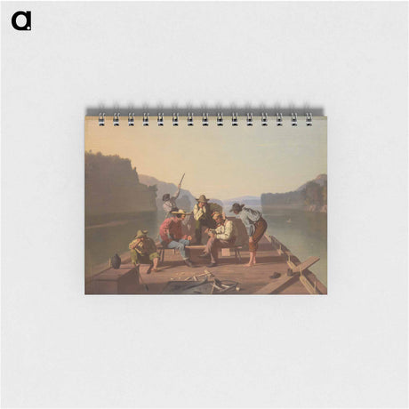 アートメモ帳-Raftsmen Playing Cards
 - セントルイス美術館 Memo.