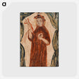 アートポストカード-Saint Rosalia of Palermo
 - バーンズ・コレクション Postcard.