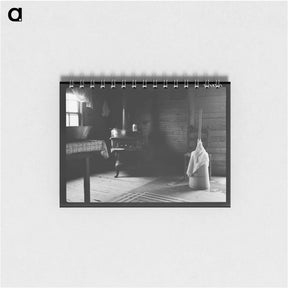アートメモ帳-Corner of kitchen. Home of tobacco sharecropper. Person County, North Carolina by Dorothea Lange - ドロテア ラング Memo.