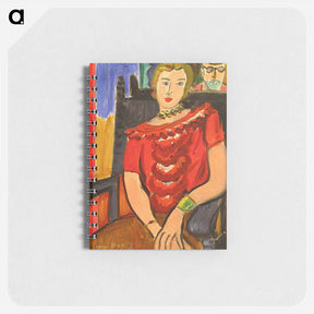 アートメモ帳-The Red Blouse - アンリ マティス Memo.
