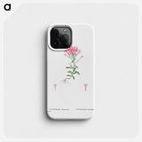 Cotyledon Hispanica - Pierre Joseph Redouté Phone Case.