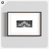 アートポスター-China sign from The World: Round It and Over It
 - 大英図書館 Poster.