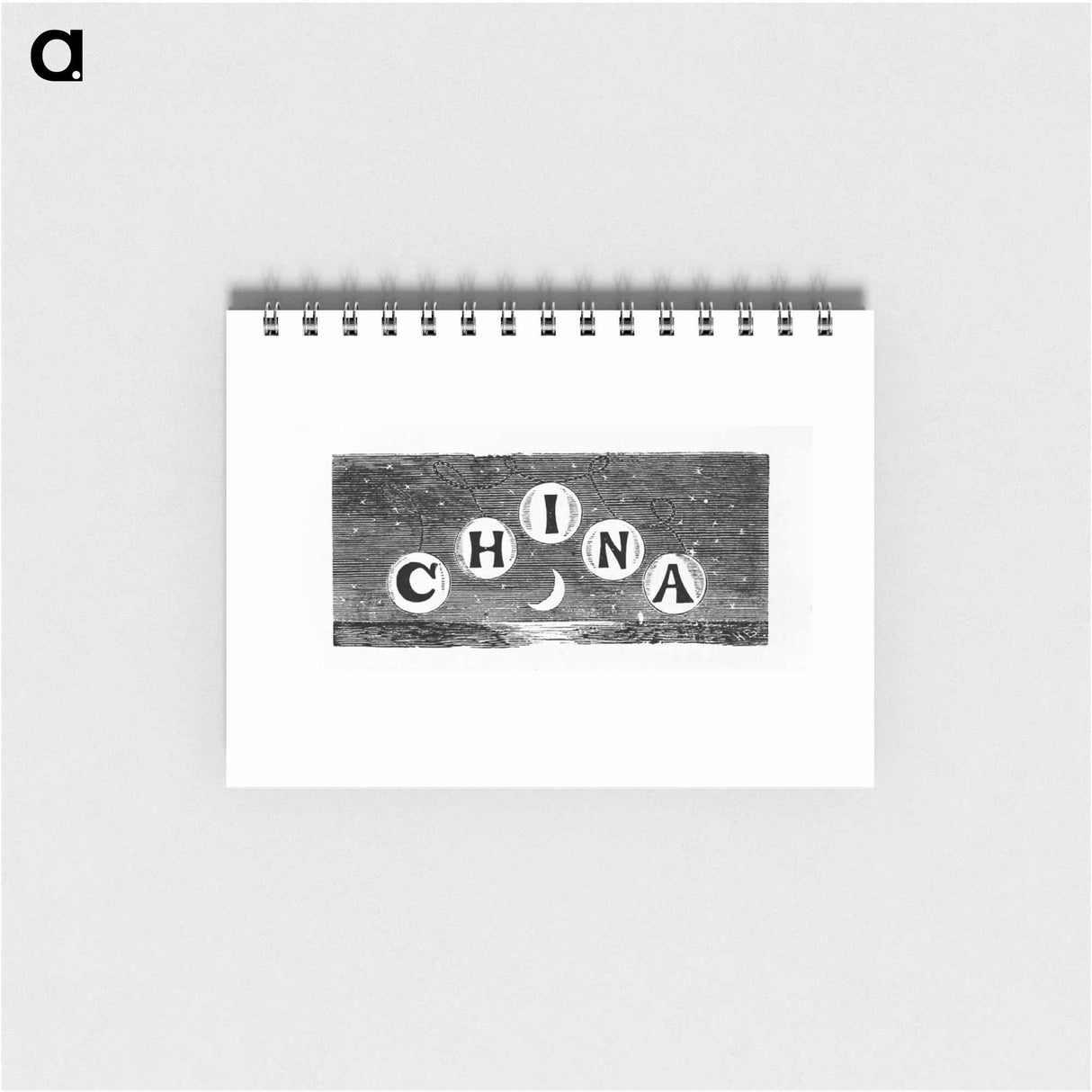 アートメモ帳-China sign from The World: Round It and Over It
 - 大英図書館 Memo.