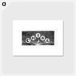 アートポストカード-China sign from The World: Round It and Over It
 - 大英図書館 Postcard.