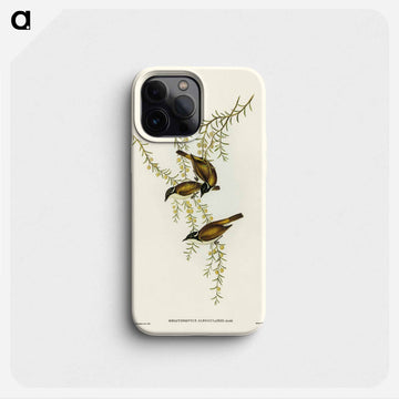 White-throated Honey-eater
 - ジョン グールド Phone Case.