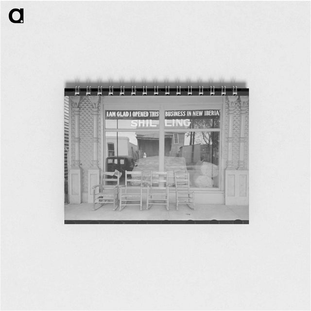 アートメモ帳-Cotton Chopper, Delhi, Louisiana
 - ラッセル リー Memo.