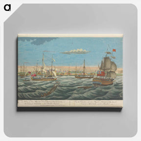 アートパネル-A View of His Majesty's Dock Yard at Plymouth, in the County of Devon, on the British Channel
 - イェール大学アートギャラリー Canvas.