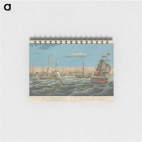 アートメモ帳-A View of His Majesty's Dock Yard at Plymouth, in the County of Devon, on the British Channel
 - イェール大学アートギャラリー Memo.