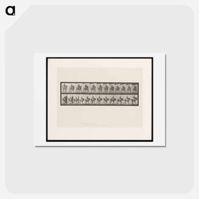 アートポストカード-Bareback Rider
 - エドワード マイブリッジ Postcard.