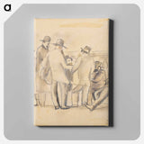 アートパネル-Group of Men, New York
 - バーンズ・コレクション Canvas.