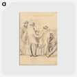 アートポストカード-Group of Men, New York
 - バーンズ・コレクション Postcard.