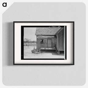 アートポスター-Home of tenant farmer near Newport, Oklahoma - ドロテア ラング Poster.