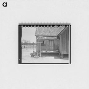 アートメモ帳-Home of tenant farmer near Newport, Oklahoma - ドロテア ラング Memo.