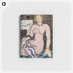 アートメモ帳-Nude with a Blue Necklace - アンリ マティス Memo.