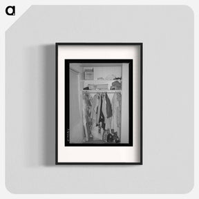 アートポスター-Kearney-Mesa Bedroom Closet
 - ラッセル リー Poster.