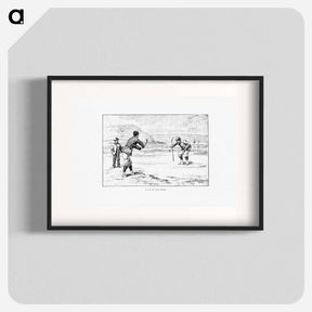アートポスター-Vintage Golfers from Won at the Last Hole
 - 大英図書館 Poster.