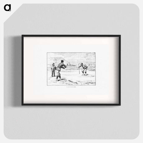 アートポスター-Vintage Golfers from Won at the Last Hole
 - 大英図書館 Poster.